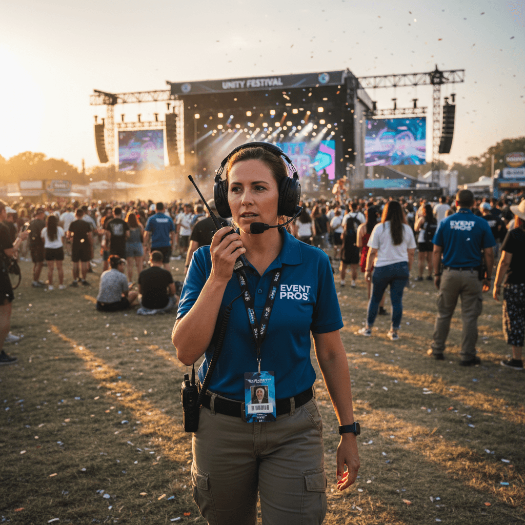event coordinator on radio