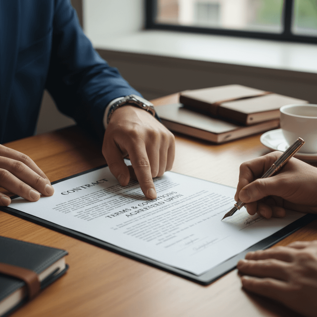 contract and pricing sheet